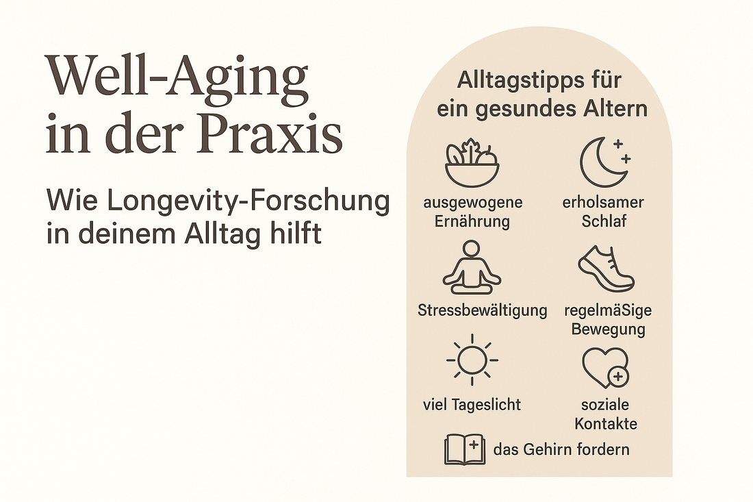 Well-Aging in der Praxis – wie Longevity-Forschung dir im Alltag wirklich hilft