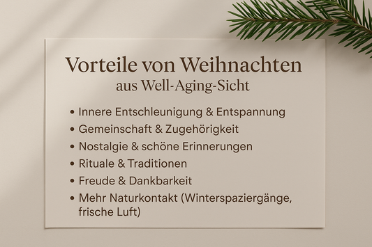 Der Jahreswechsel als Well-Aging-Moment - Ein Neubeginn für Körper, Geist und innere Ausrichtung